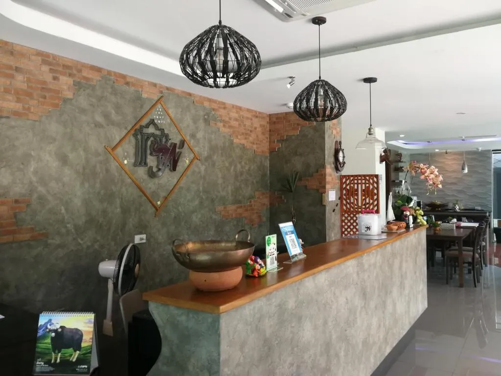 Reception counter at Narai Iyara Palace